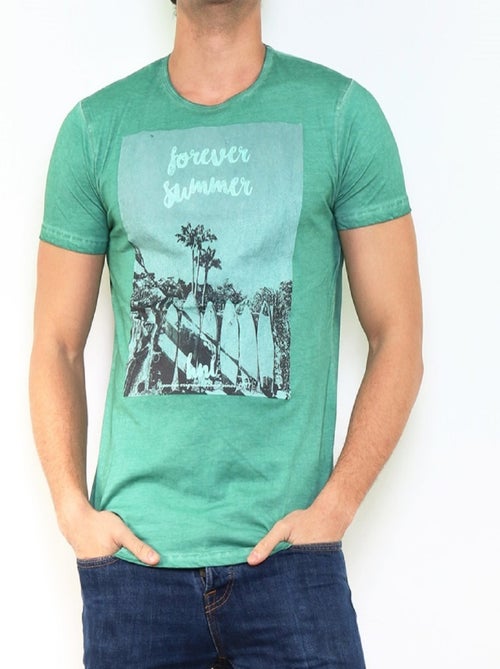 Camiseta estampada - Kiabi