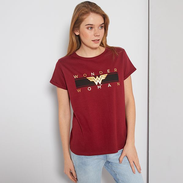 camiseta wonder woman mujer