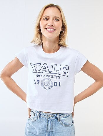 Camiseta estampada 'Yale'