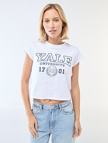 Camiseta estampada 'Yale'