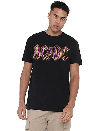 Camiseta estampado animal para hombre - acdc