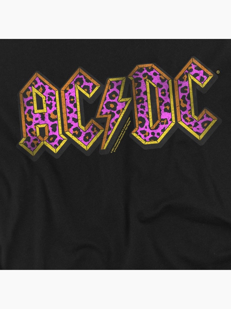 Camiseta estampado animal para hombre - acdc Negro - Kiabi