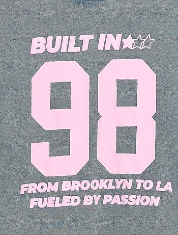 Camiseta estilo americano