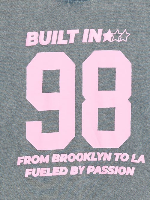 Camiseta estilo americano - Kiabi