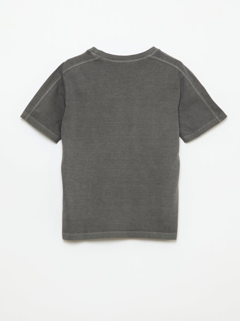 Camiseta estilo baloncesto Gris - Kiabi