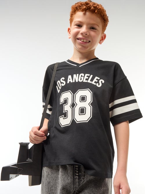 Camiseta estilo baseball - Kiabi