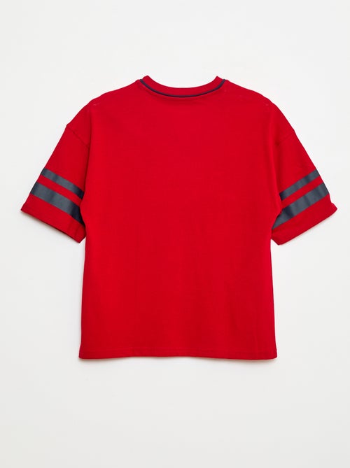 Camiseta estilo baseball - Kiabi