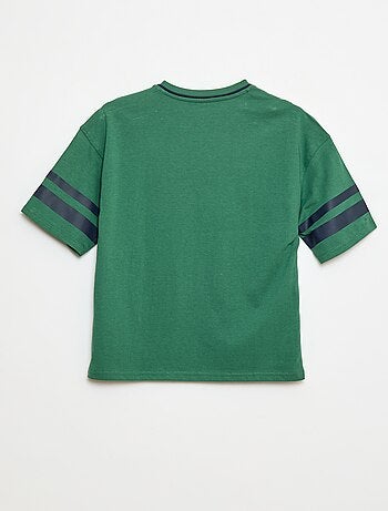 Camiseta estilo baseball
