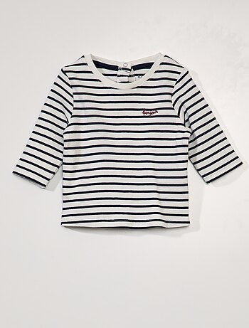 Camiseta estilo marinero - Kiabi