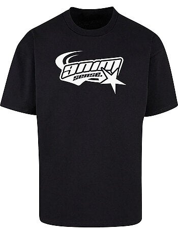 Camiseta estrella de lavado para hombre - 9n1m sense