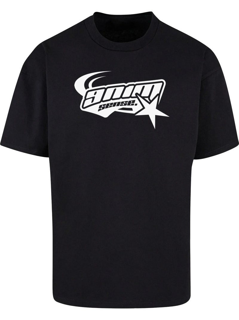 Camiseta estrella de lavado para hombre - 9n1m sense Negro - Kiabi