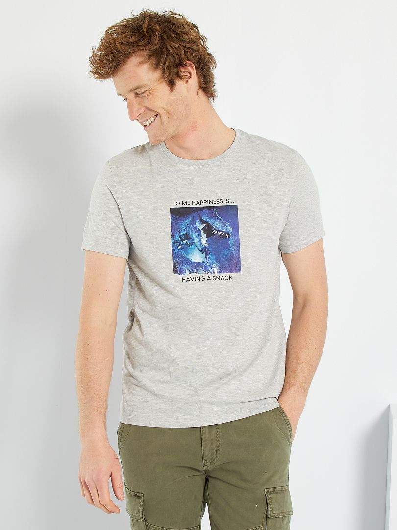 Camiseta 'E.T., el extraterrestre' GRIS - Kiabi