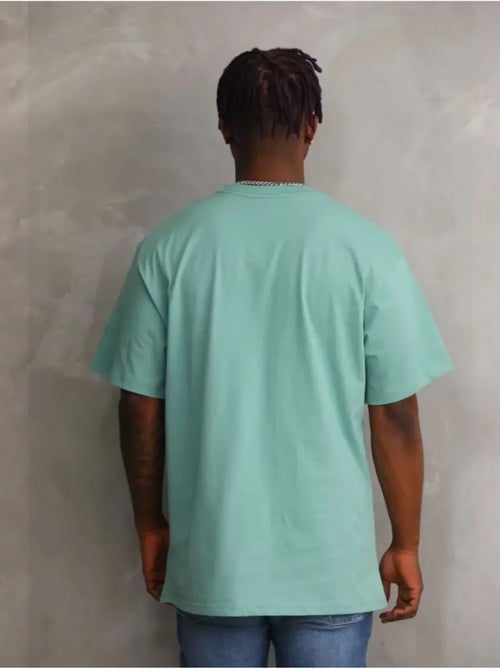 Camiseta extragrande de manga larga con cuello redondo y estampado en la espalda de janes - Kiabi Camiseta extragrande de manga larga con cuello redondo y estampado en la espalda de janes - Kiabi
