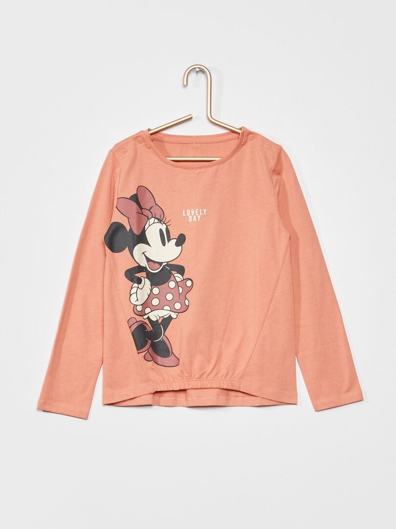 Camiseta fácil de poner 'Disney' ROSA - Kiabi