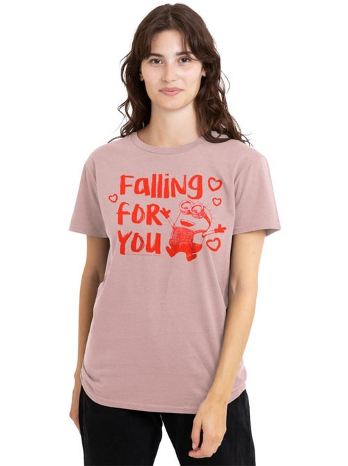 Camiseta falling for you ladies para adultos unisex - minions - Kiabi