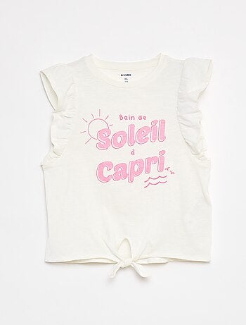 Camiseta fantasía algodón