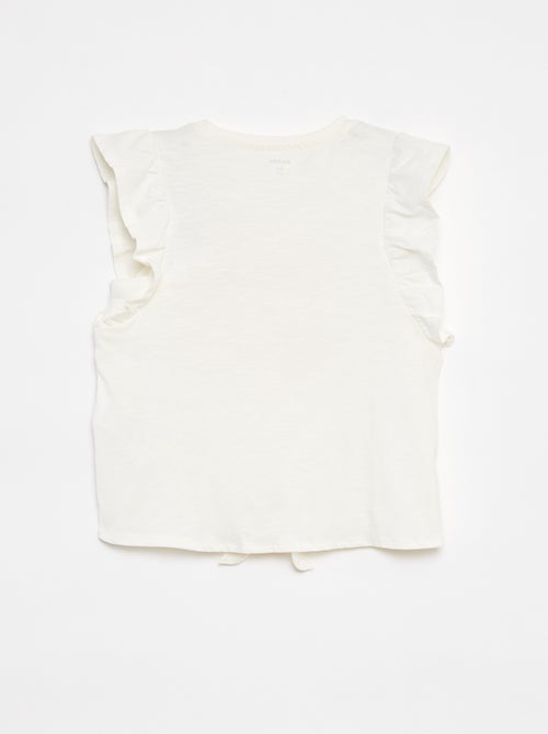 Camiseta fantasía algodón - Kiabi