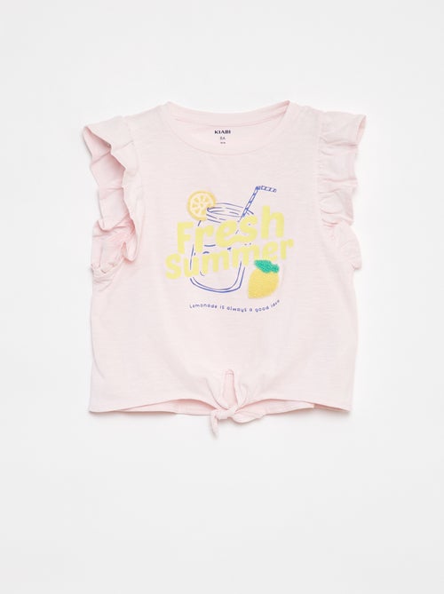 Camiseta fantasía algodón - Kiabi