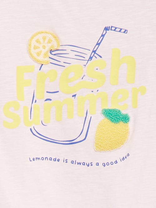 Camiseta fantasía algodón - Kiabi