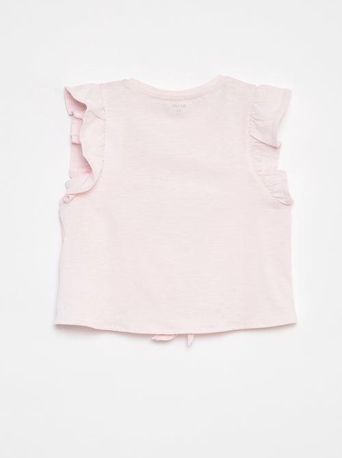 Camiseta fantasía algodón - Kiabi