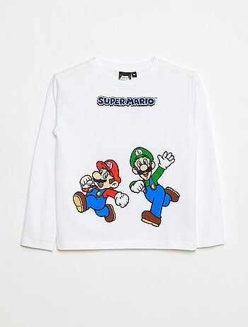 Camiseta 'Fashion UK' 'Mario' de algodón