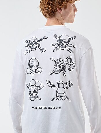 Camiseta 'fashion UK' One piece' manga corta