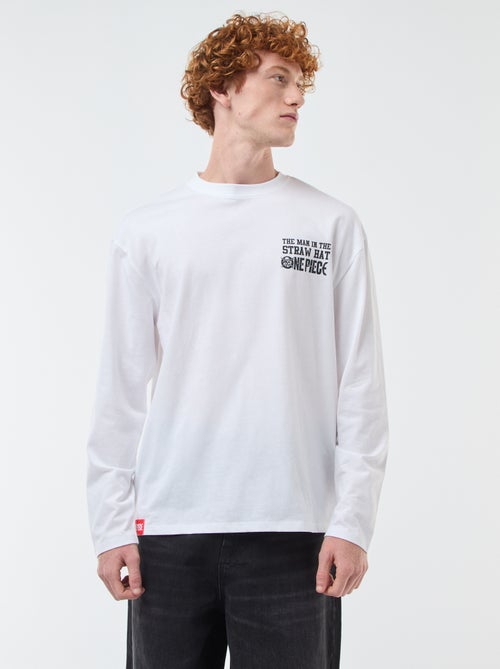 Camiseta 'fashion UK' One piece' manga corta - Kiabi