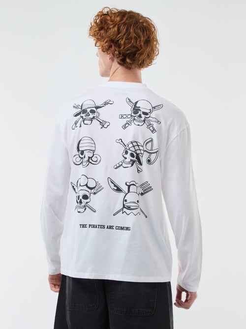 Camiseta 'fashion UK' One piece' manga corta - Kiabi