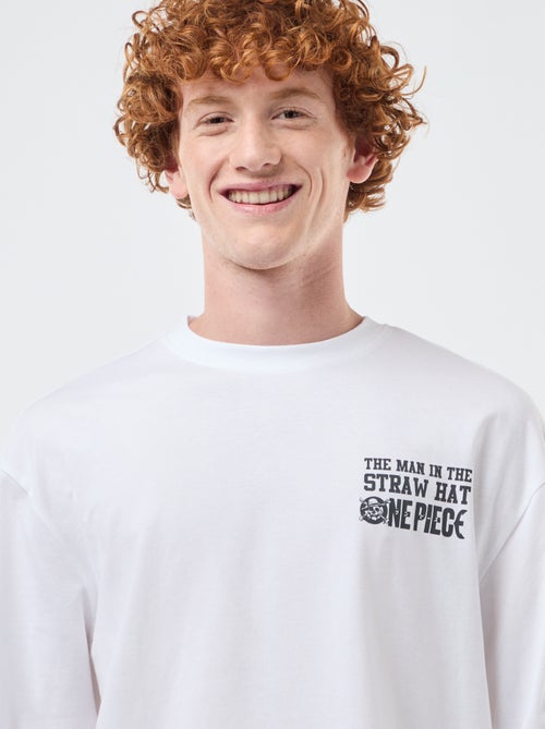 Camiseta 'fashion UK' One piece' manga corta - Kiabi