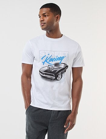 Camiseta 'Fast and Furious' de manga corta