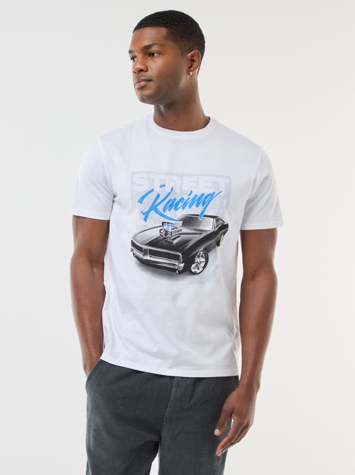 Camiseta 'Fast and Furious' de manga corta - Kiabi