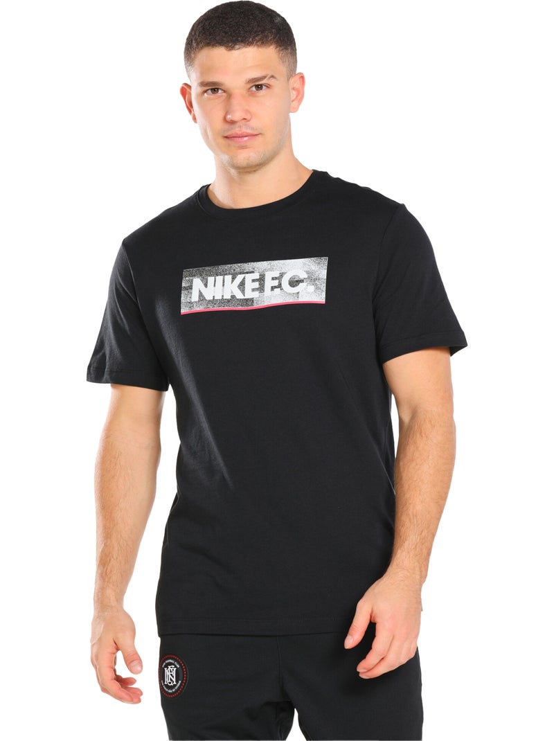Camiseta fc bloque de algodón para hombre - nike Negro - Kiabi