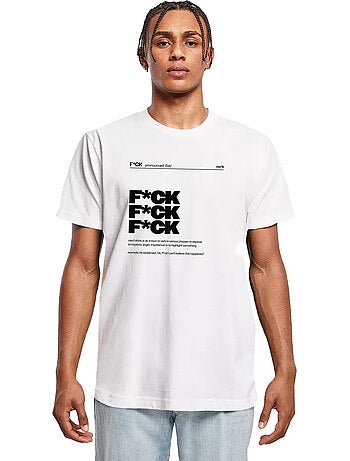 Camiseta f*ck definition para hombre - mister tee