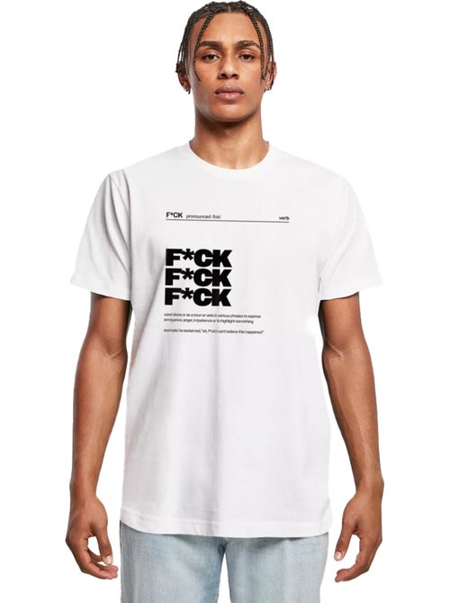Camiseta f*ck definition para hombre - mister tee - Kiabi Camiseta f*ck definition para hombre - mister tee - Kiabi