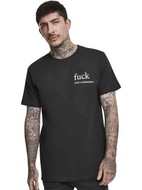 Camiseta fck para hombre - mister tee - Kiabi