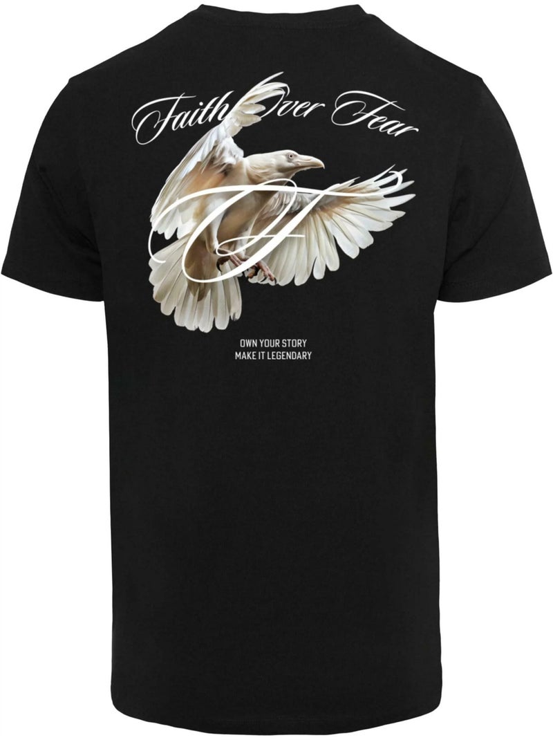 Camiseta fearless crow para hombre - mister tee Negro - Kiabi