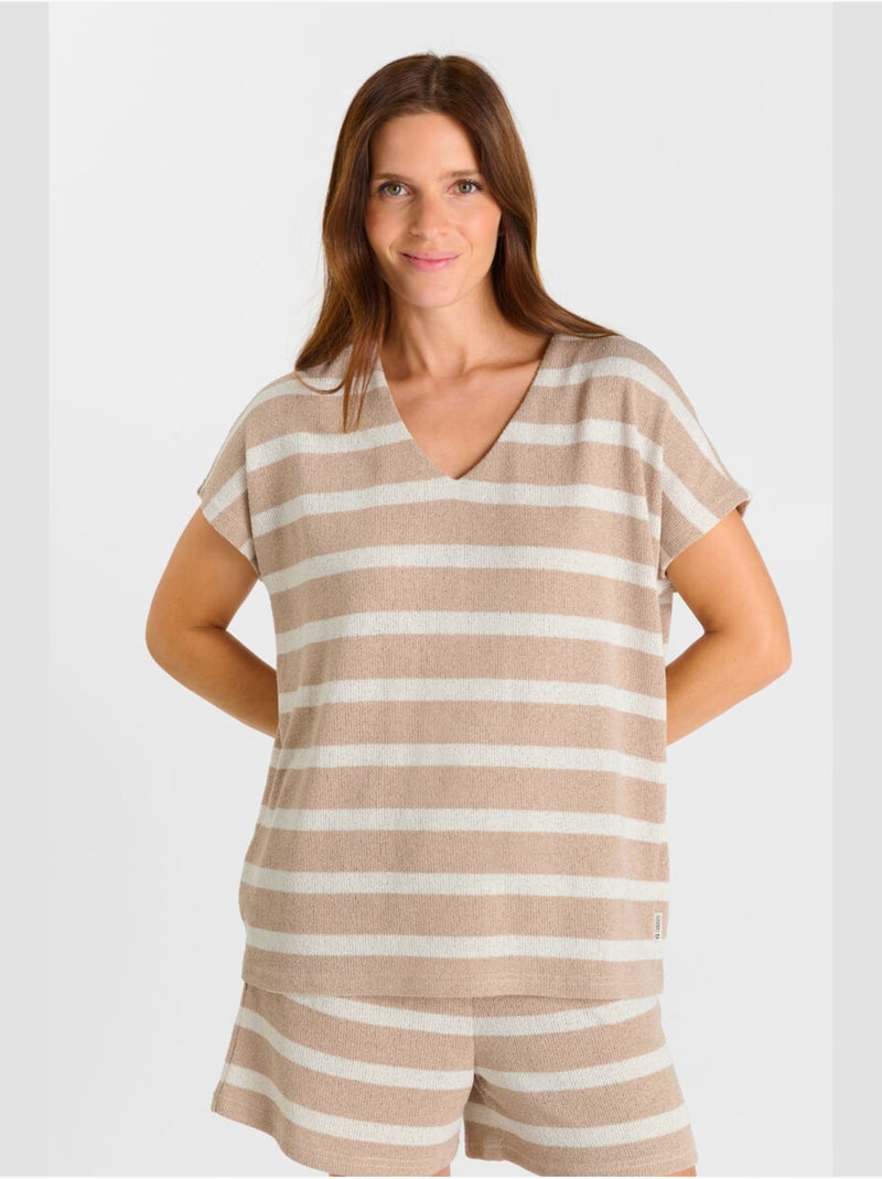 Camiseta FERGUS Beige - Kiabi