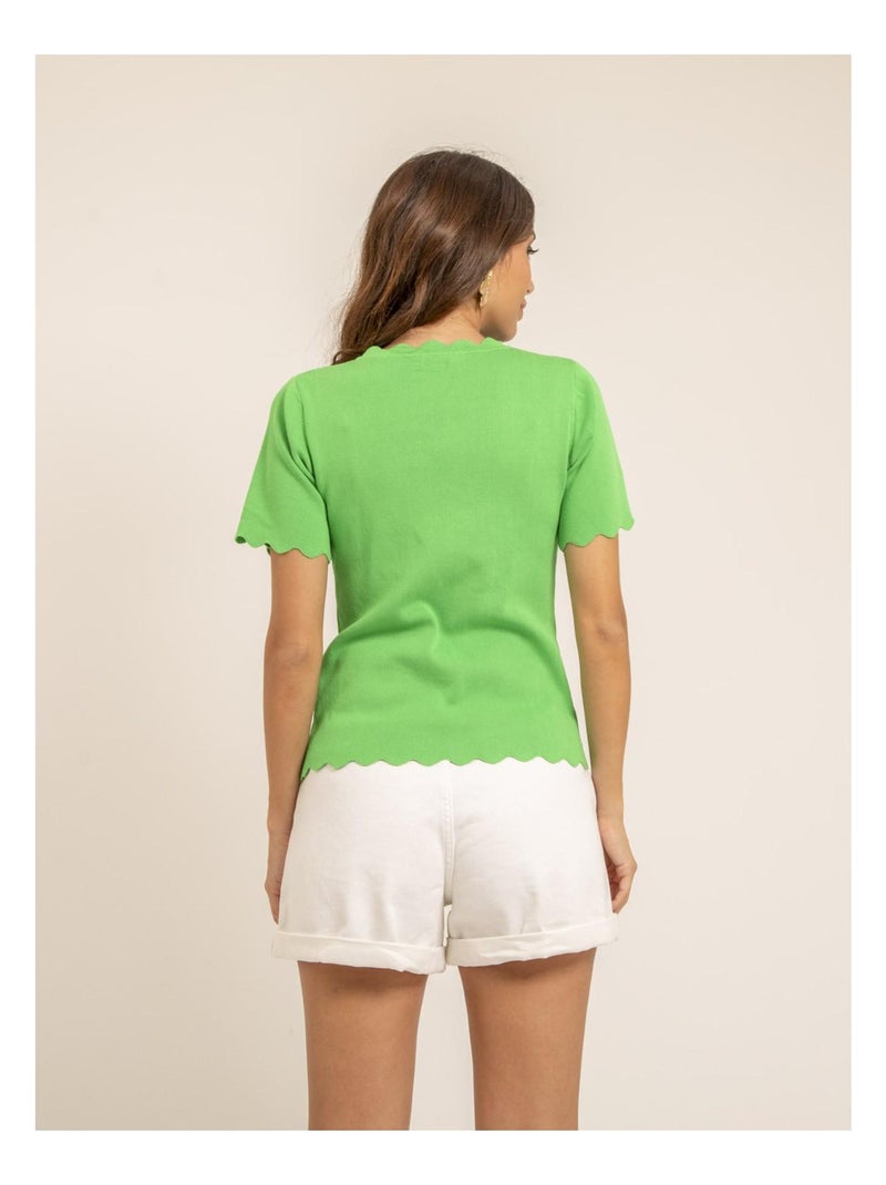 Camiseta FILAMIE Verde - Kiabi