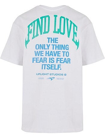 Camiseta find love para hombre - mister tee