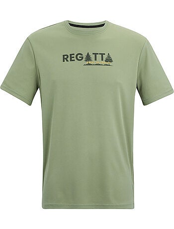 Camiseta fingal diseño pino para hombre - regatta