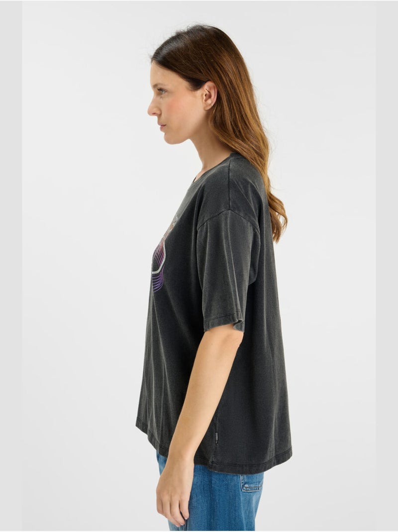 Camiseta FINODE Negro - Kiabi