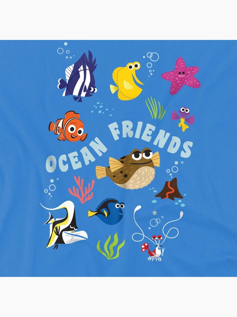 Camiseta fish are friends niños - finding nemo Azul zafiro - Kiabi