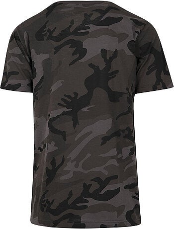 Camiseta f#?kit diseño camuflaje para hombre - mister tee