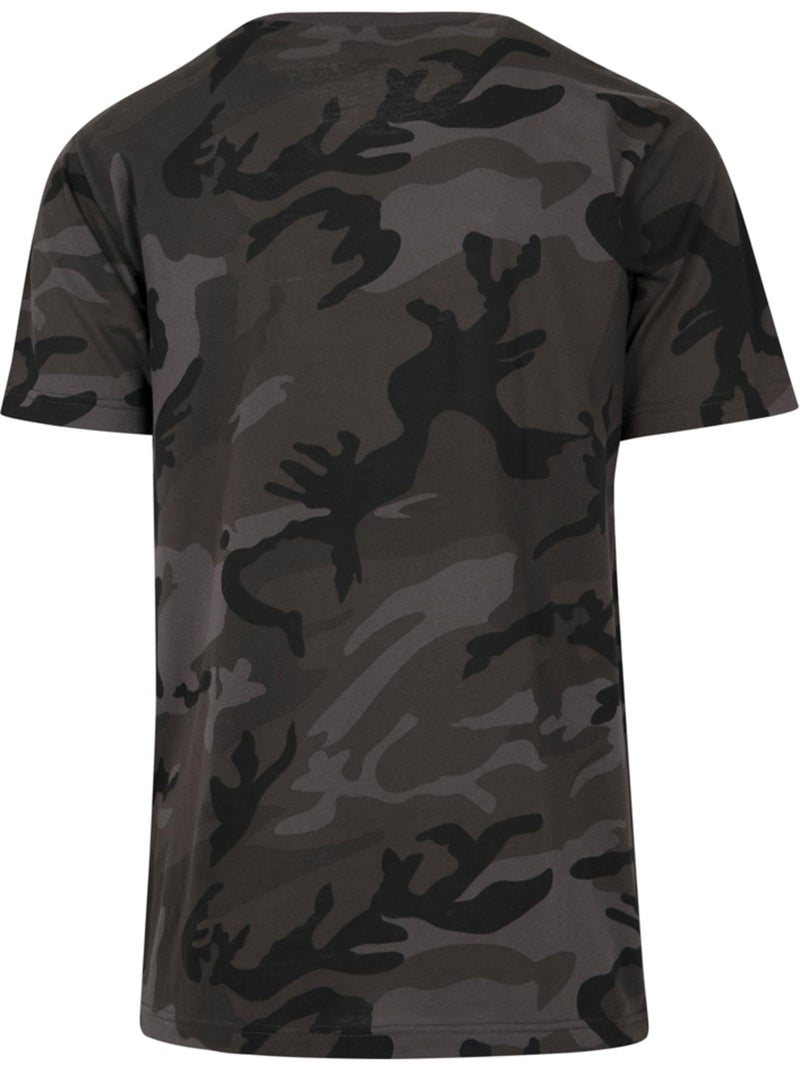 Camiseta f#?kit diseño camuflaje para hombre - mister tee Gris oscuro - Kiabi