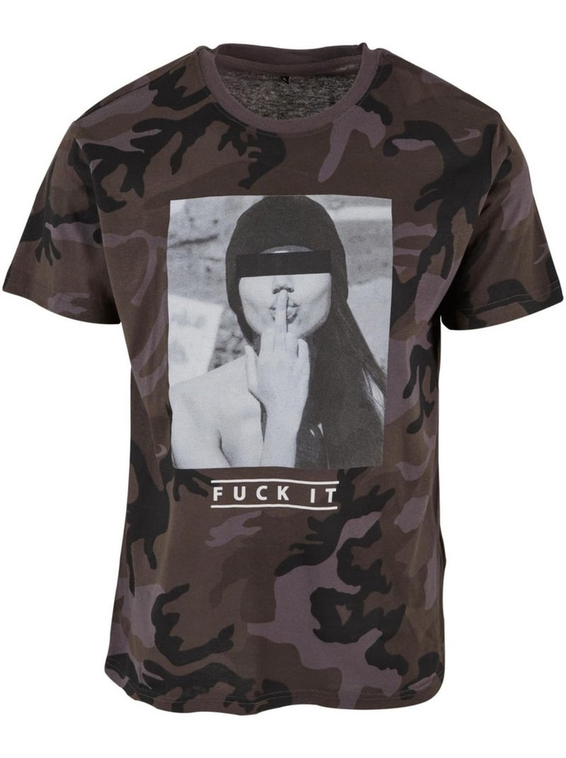 Camiseta f#?kit para hombre - mister tee Gris oscuro - Kiabi