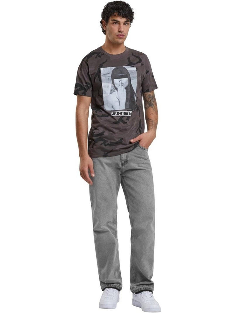Camiseta f#?kit para hombre - mister tee Gris oscuro - Kiabi