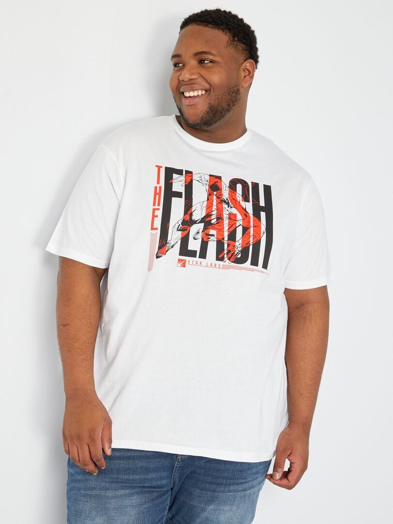 Camiseta 'Flash' 'Dc Comics Originals' blanco - Kiabi
