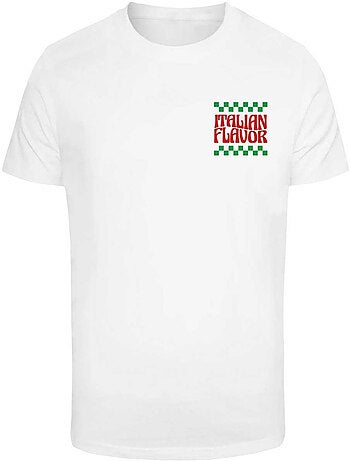 Camiseta flavor italiano para hombre - mister tee