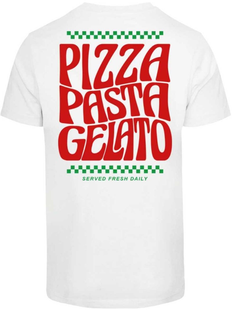 Camiseta flavor italiano para hombre - mister tee Blanco - Kiabi
