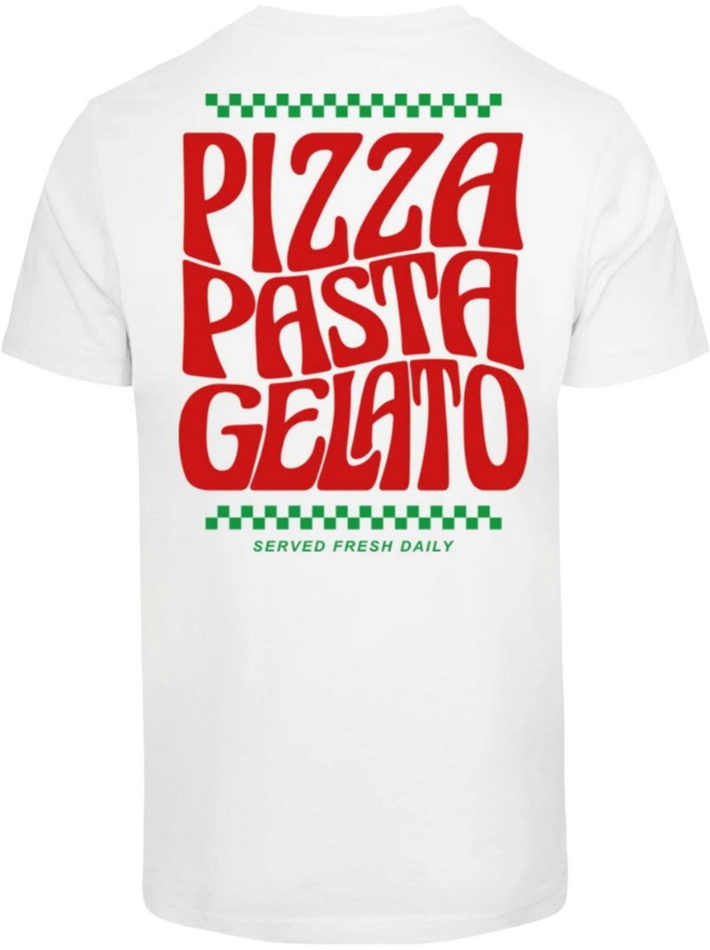 Camiseta flavor italiano para hombre - mister tee Blanco - Kiabi